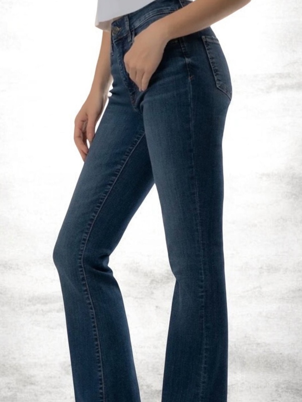 Kut from the Kloth Dark Blue Flare Jeans